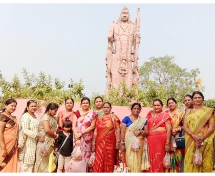 महिला प्रकोष्ठ भिलाई नगर द्वारा माता कौशल्या मंदिर भ्रमण