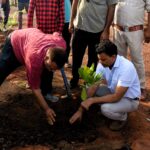 दुधली मे वन्य संपदा का संरक्षण एवं संवर्धन करने किया पौधरोपण